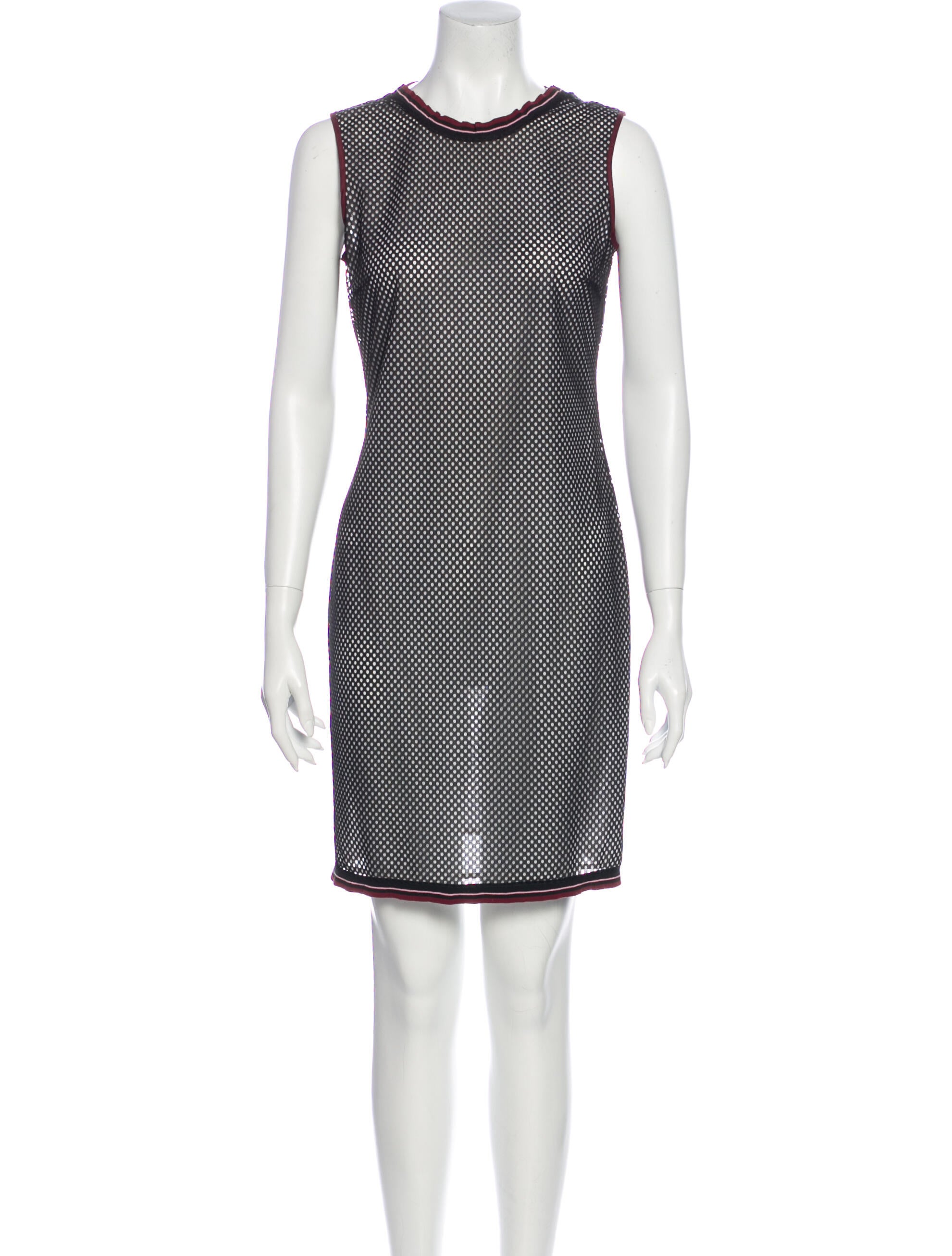 Miu Miu Polka Dot Print Mini Dress